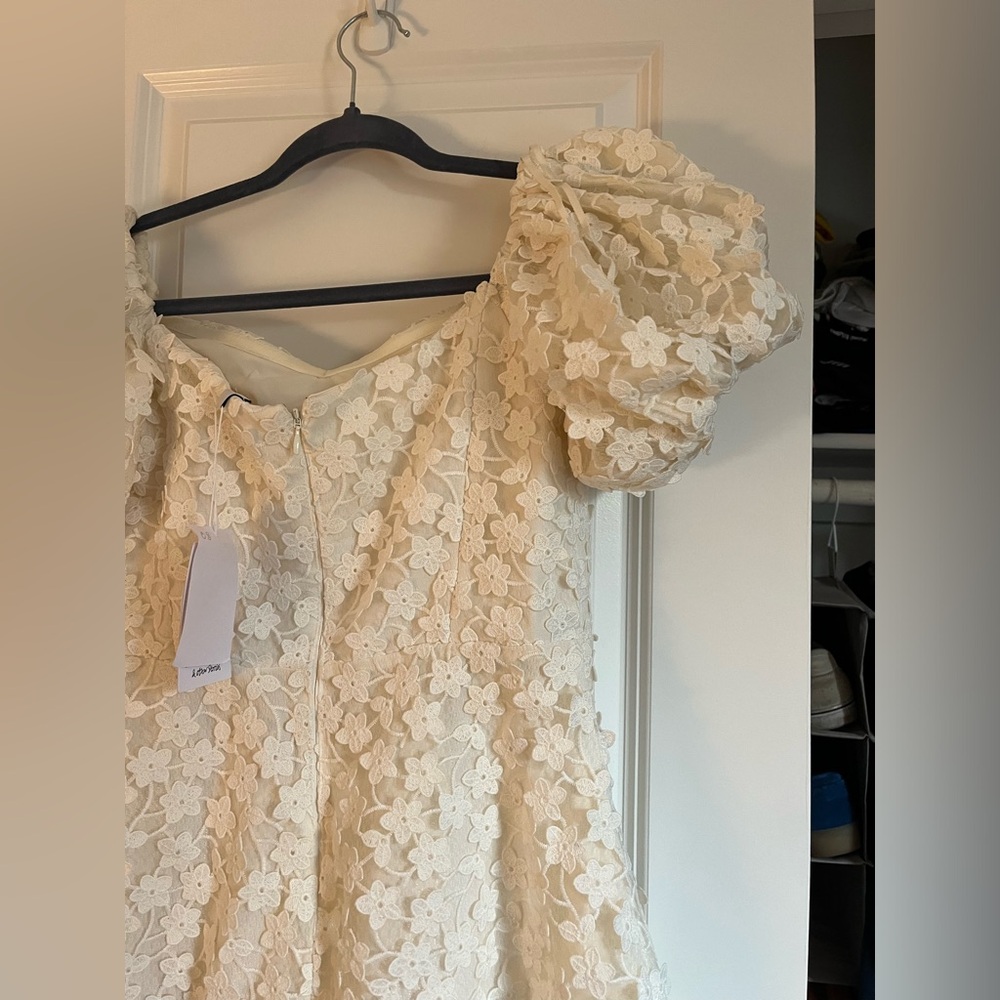 NWT &Other Stories white lace dress - Picture 7 of 9